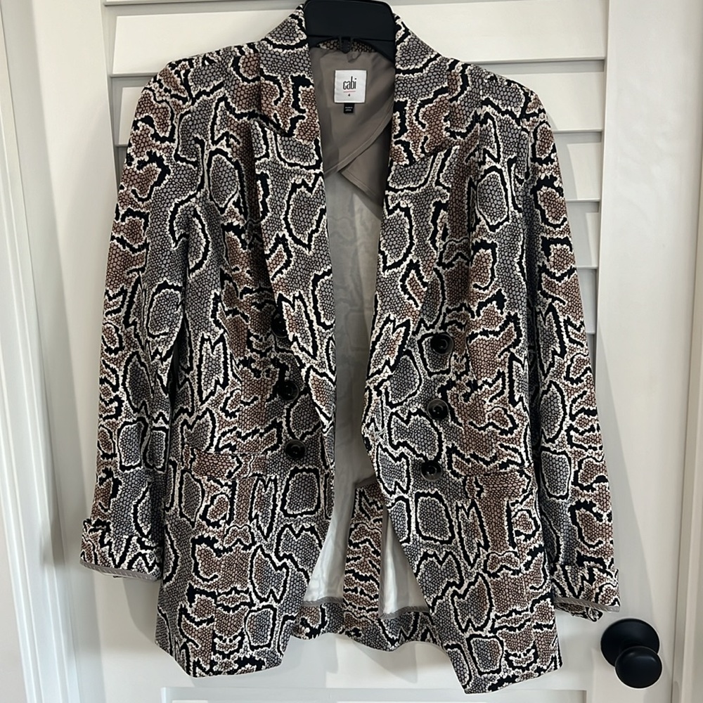 Cabi 3733 Python Blazer Nwot - image 2